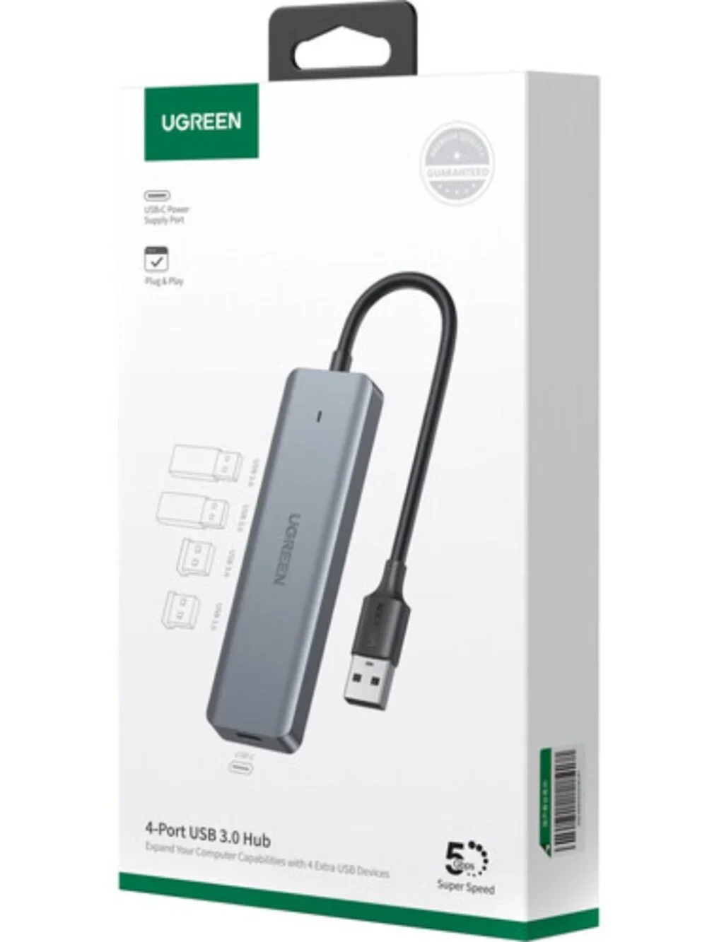 UGREEN 4-Port USB 3.0 Hub